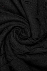 Black Ripped Men's Punk Sagging Pants with Straps - Product - 7