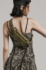 Military Rivets Women's Steampunk Shoulder Bag 2 Colors - Product - 10