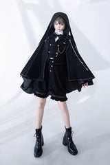 White Anxious Rabbit Long Sleeves Ouji Fashion Gothic Lolita Blouse - Product - 14