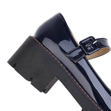 PU Leather Puppy Heel Classic Lolita Shoes 4 Colors - Product - 16