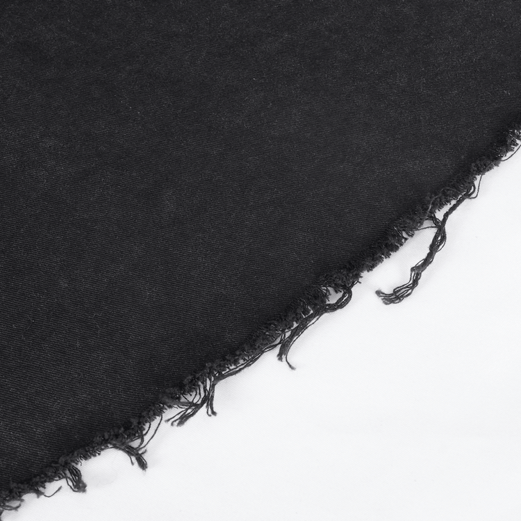 Allure Goth Layered Asymmetric Dress with Lace Detail - image 13
