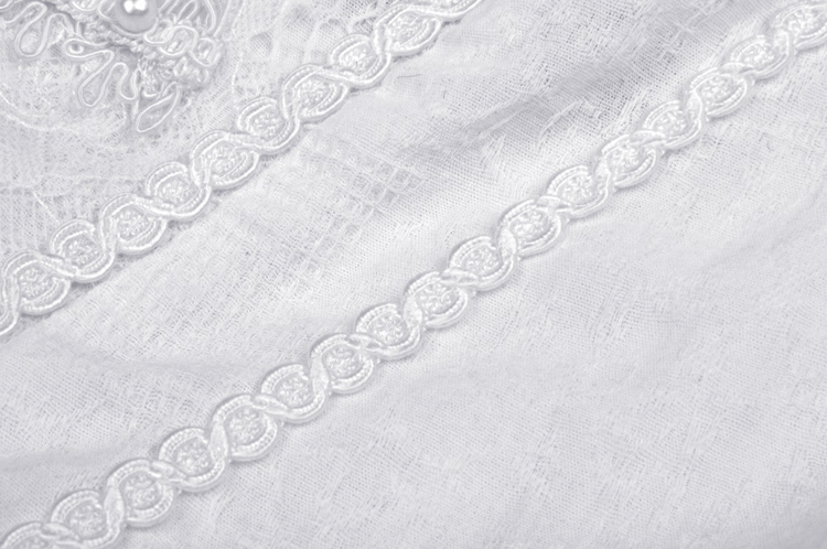 Angelic Women's Mini Dress with Lace and Beading - image 7