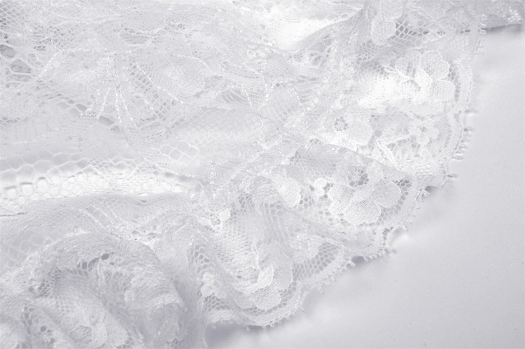 Angelic Women's Mini Dress with Lace and Beading - image 8