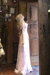 Pink [Sakura Trio] Sleeveless Double-Layered Ruffle Bowknot Lace Sweet Princess Lolita Jsk Dress - Product - 6