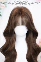Flaxen Gold Big Wavy Long Curls Hair Sweet Effortless Chic Lolita Wig - Product - 3