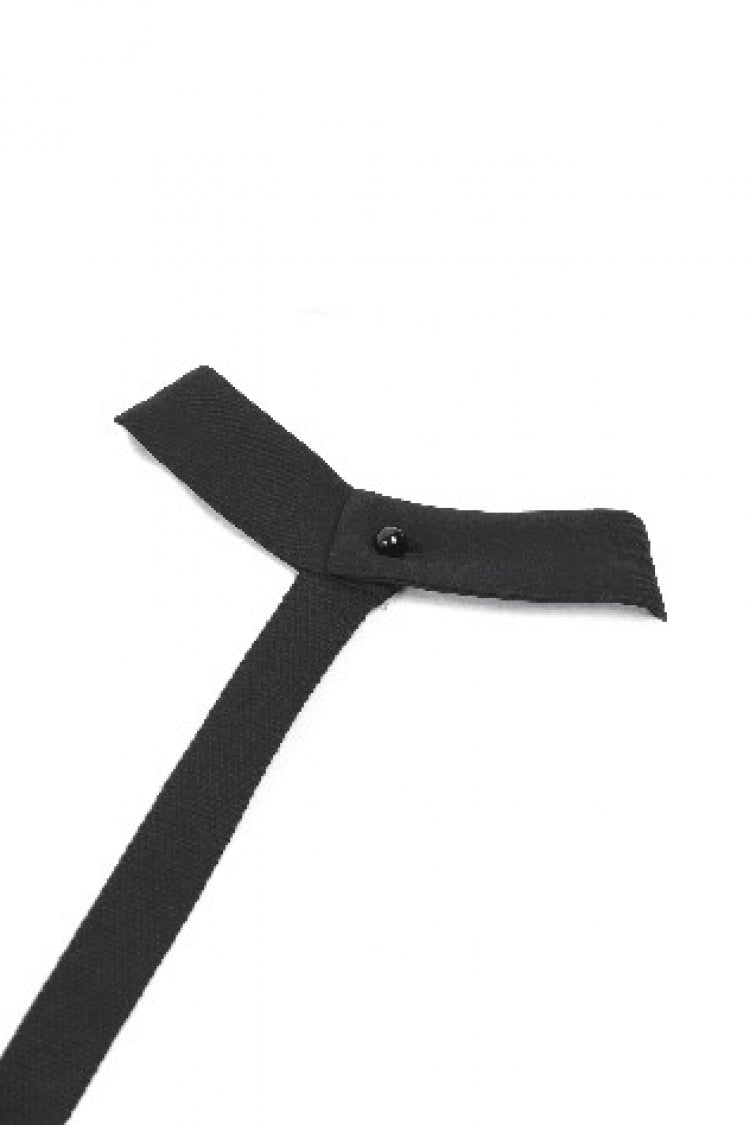 Black Women's Punk Halter Eyelet Chest Harness - Product - 16