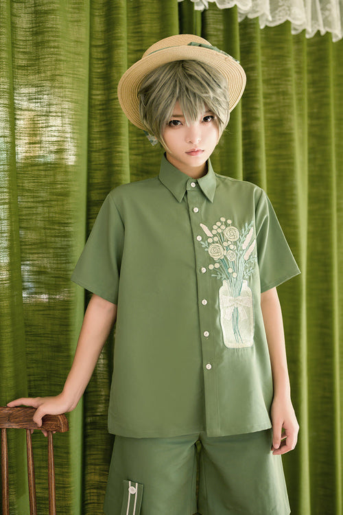 Princess Chronicles Flowering Phase Embroidered Ouji Lolita Blouse - Product - 3