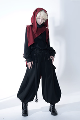 Black Functional Rabbit Cool and Handsome Ouji Lolita Pants - Product - 2