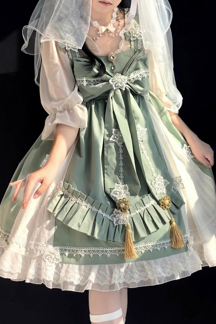 Chinese Style Rainbow Fairy Elegant Sweet Lolita JSK Dress 3 Colors - Product - 8