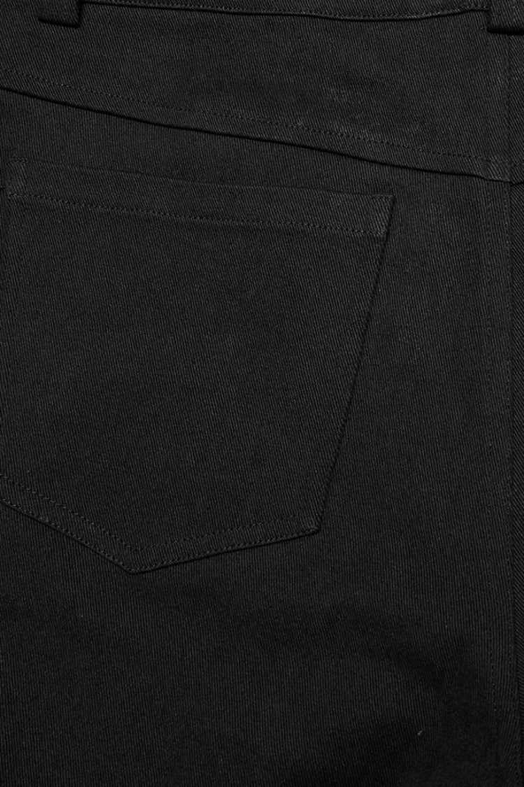 Black 3D Amor Patch Stitching Men's Punk Pants - Product - 9