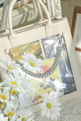 Transparent Black Chain Gothic Itabag 3 Colors - Product - 7