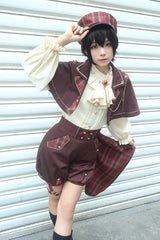 Queen Chess Game Ouji Fashion Military Cool Lolita Set 2 Colors - Product - 2