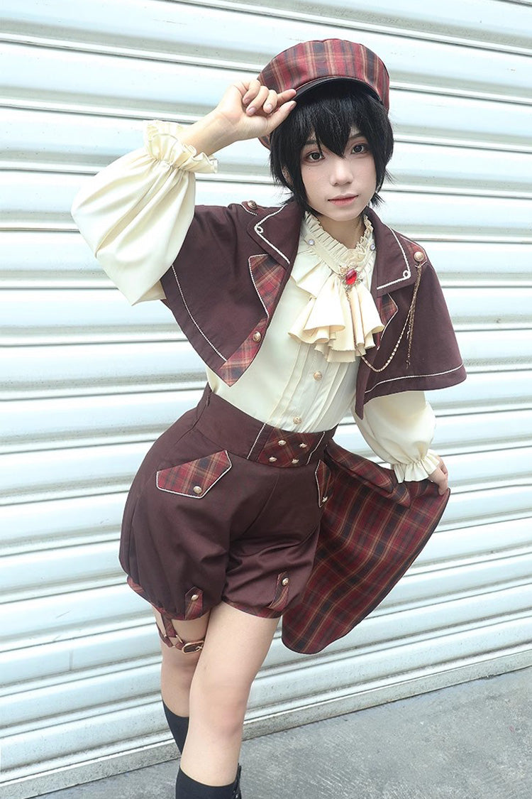 Queen Chess Game Ouji Fashion Military Cool Lolita Set 2 Colors - Product - 2