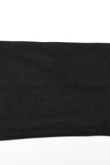 Black Lapel Collar Long Sleeves Stitching Mens Steampunk T-Shirt - Product - 8
