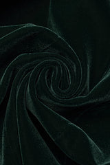 Black/Green Long Puff Sleeves Floral Embroidery Women's Gothic Coat - Product - 8