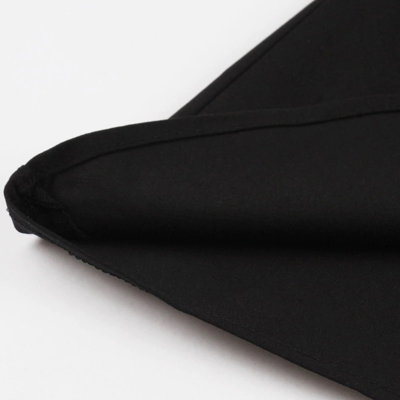 Bat Embroidery Women's Dress / Gothic Black A-Line Dress / Halloween Costumes - image 9