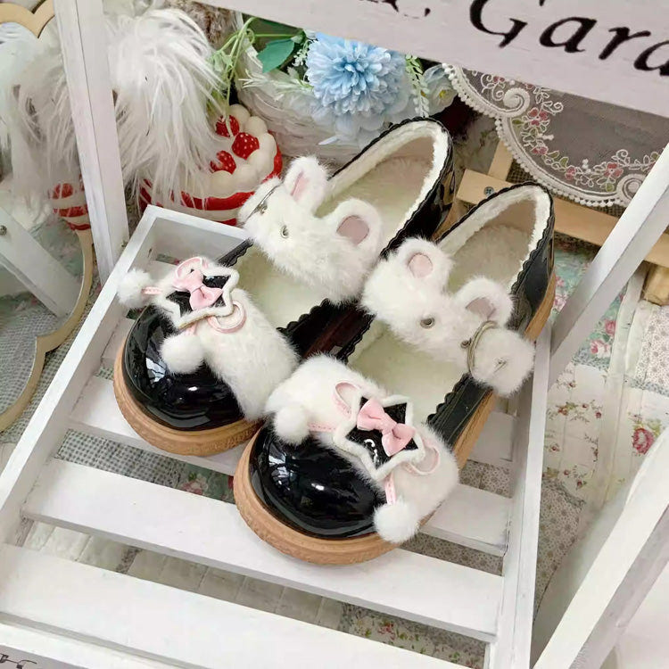 星 うさ耳 リボン Furry スウィートロリータ シューズ 5色 商品画像