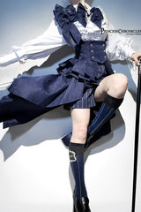 Blue Rabbit Theater Jacquard Version Sweet Prince Cool Ouji Lolita Girdle - Product - 18