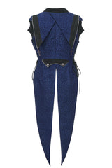 [Eternal Blood Moon Forest] V Collar Sleeveless Ouji Fashion Elegant Prince Handsome Lolita Coat 2 Colors - Product - 3