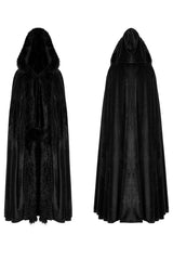 Faux Fur Hooded Warm Womens Gothic Elegant Cloak 2 Colors - Product - 5