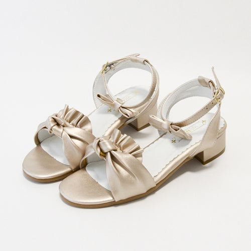 Elegant Lovely Bowknot Classic Lolita Sandals - Champagne - 2