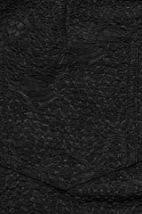 Black Print Slim Mesh Button Decoration Women's Gothic Leggings - Product - 6