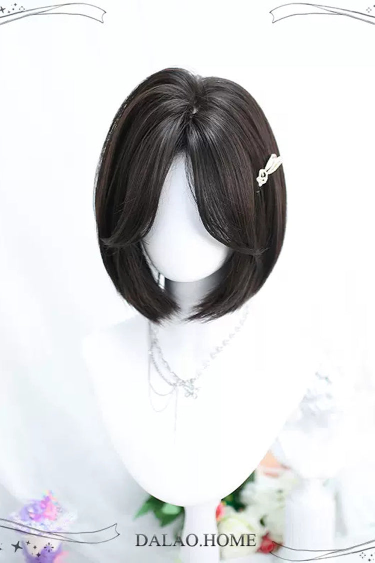 【Natural Center Parted】ブラック スイートロリータウィッグ 商品画像