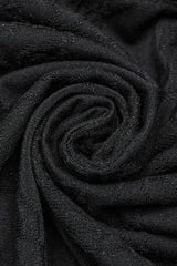 Black V Collar Long Puff Sleeves Embroidery Mesh Women's Gothic Blouse - Product - 7