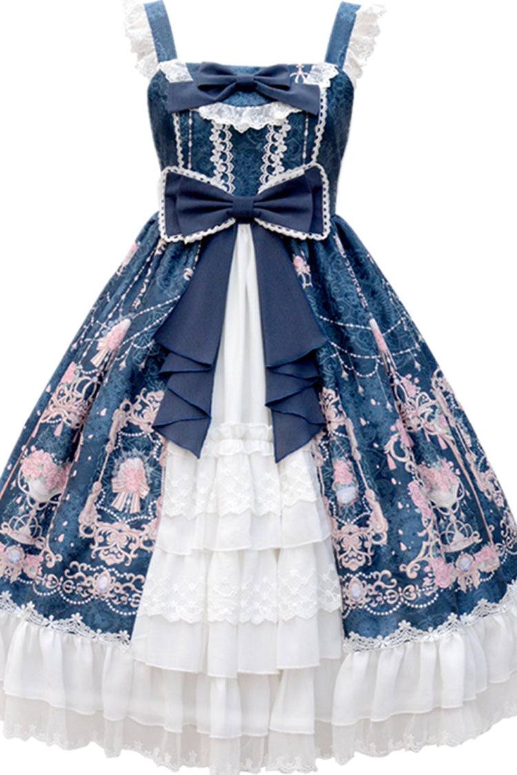 【Headbow】スイートロリータワンピース｜ティアードデザイン、フリル、プリント – 記載アイテムのみ 商品画像