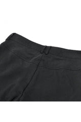 Black Women's Punk Big Pocket Cross Zippered Eyelet Cargo Pants - Product - 15