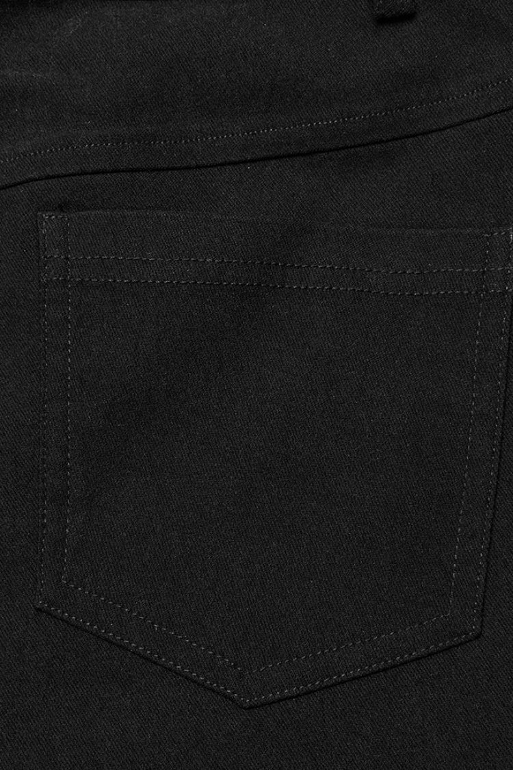 Black Hollow Stitching Irregular Mesh Women's Steampunk Pants - Product - 8