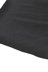 Black Off Shoulder Halterneck Sleeveless Mesh Eyelet Strap Women's Punk Top - Product - 15
