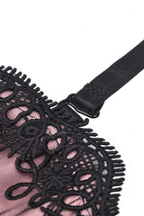 Pink Sleeveless Multi-Layered Lace Women's Lolita Slip Dress Graduation Dress - Product - 13