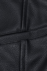 Black Rivet Buckle Men's Gothic Vest - Product - 8