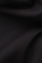 Black Double-breasted Chain Cross Embroidery Ouji Vintage Elegant Prince Gorgeous Lolita Pants - Product - 4