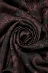 Black/Red Stand Collar Long Sleeves Ruffle Pleated Men's Gothic Blouse - Product - 8