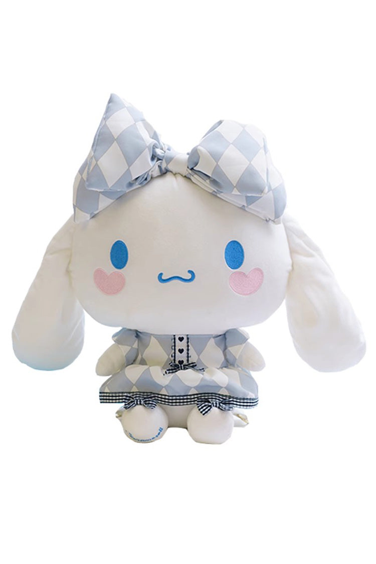 White/Blue Bowknot Big Ears Doll Sweet Lolita Backpack - Product - 3