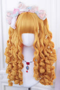 Roman Ringlet Curls Sweet Lolita Pruik 3 kleuren vooraanzicht