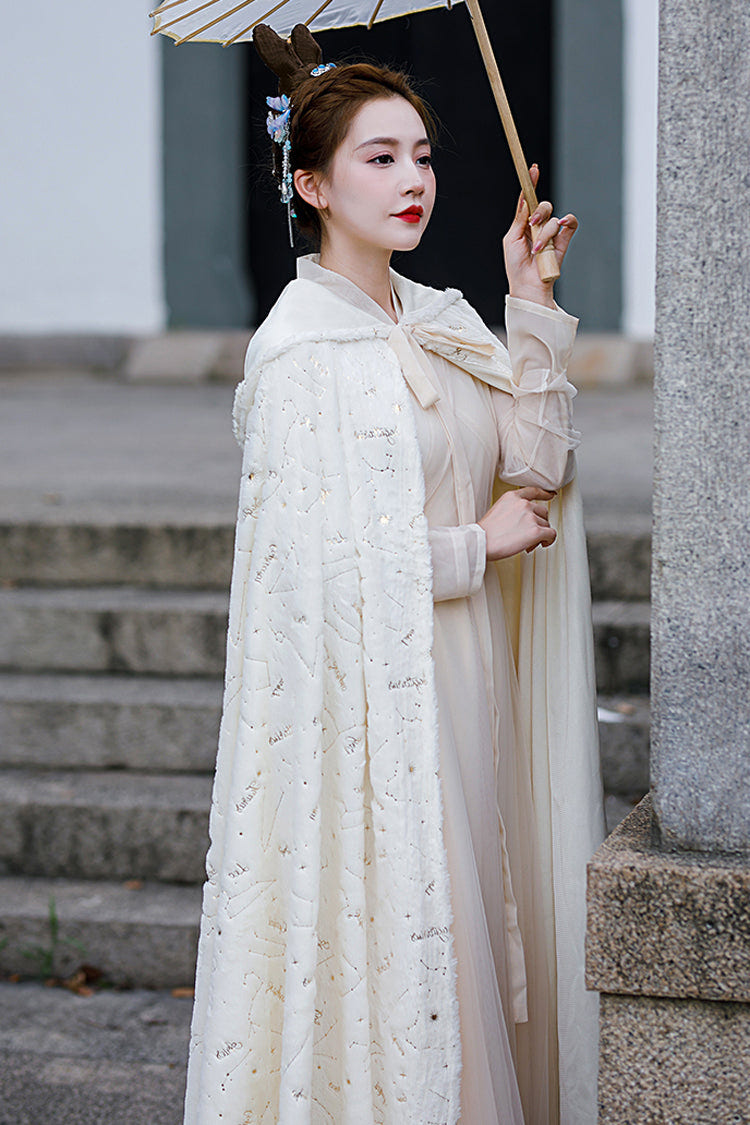 Beige New Fairy Sweet Hanfu Dress - Product - 8