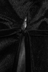 Black Men's Strap Bat Gothic Coat Cloak - Product - 6