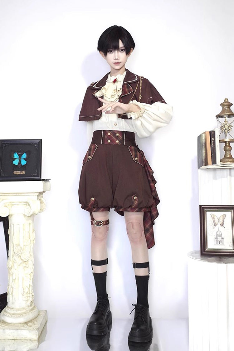 Queen Chess Game Ouji Fashion Military Cool Lolita Set 2 Colors - Product - 10