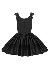Black Night Traveler Breast Support Classic Gothic Short Lolita Jsk Dress - Product - 3