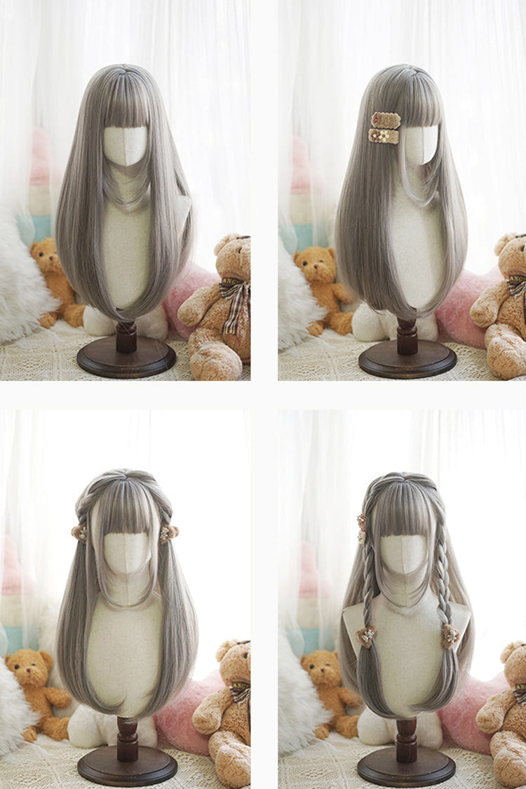 Daily Sweet Elegant Lolita Straight Wig 6 Colors - Product - 9