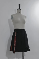 Black [Nameless Blade] Stand Collar Long Sleeves Gothic Prince Ouji Lolita Shorts Set - Shorts(Only) - 15