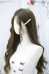 Brown Long Cute Sweet Lolita Curly Wig - Product - 4
