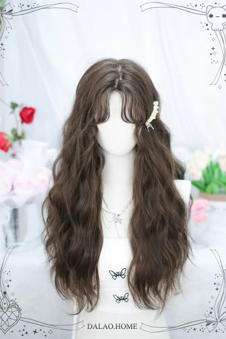 Secondary Tousled Small Waves Sweet Lolita Long Wigs 2 Colors - Product - 4