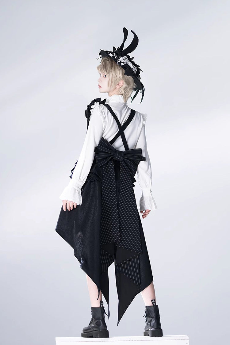 Black Rabbit Theater Jacquard Version Ouji Lolita Girdle - Product - 6