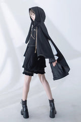 Black Anxious Rabbit Ouji Fashion Gothic Lolita Shorts - Product - 15