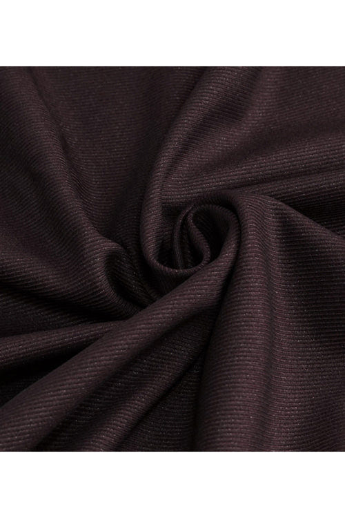 Brown Twill Suit Material Side Pocket Floral Shaped Webbing Gothic Mens Pants - Product - 6