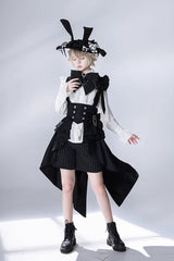 Black Rabbit Theater Jacquard Version Ouji Lolita Shorts - Product - 2
